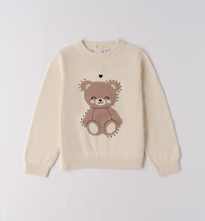 Maglione per bambina PANNA