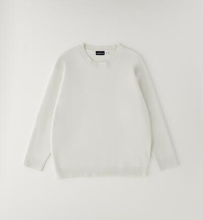 Sarabanda boy's sweater WHITE