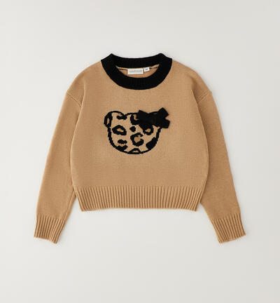 Sarabanda sweater for girls BEIGE