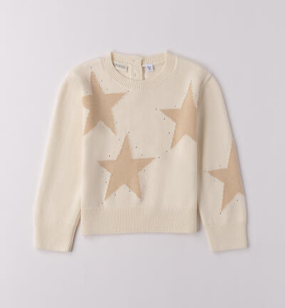 Sarabanda sweater for girls CREAM