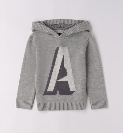 Maglione Sarabanda da bambino GRIGIO