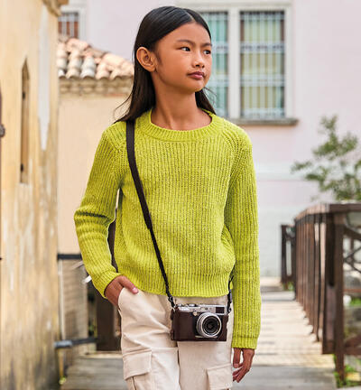 Sarabanda sweater for girls GREEN