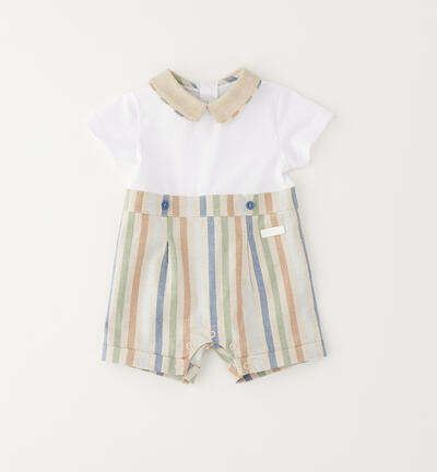 Pagliaccetto per neonato BIANCO