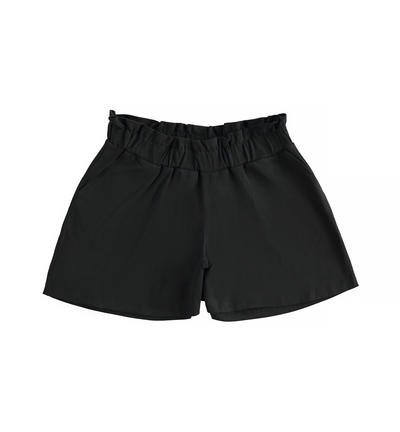 Girl's wide shorts BLACK