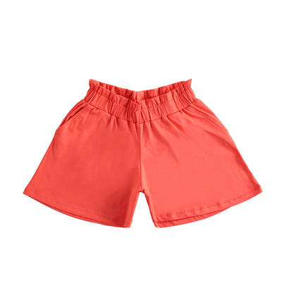 Girl's wide shorts RED