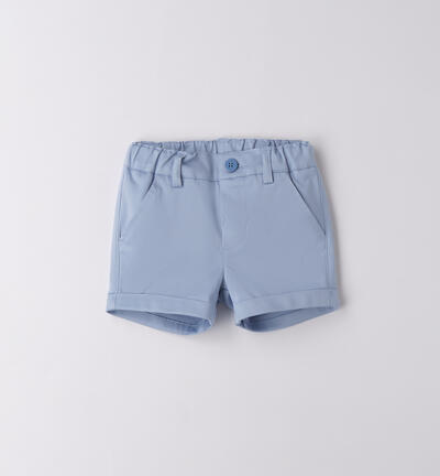 Pantaloncino elegante neonato AZZURRO