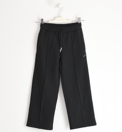 Pantalone ampio ragazza NERO