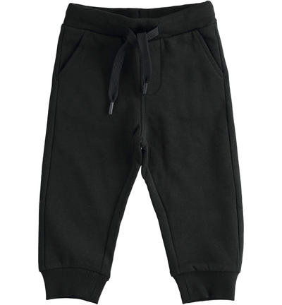 Boy's drawstring pants BLACK