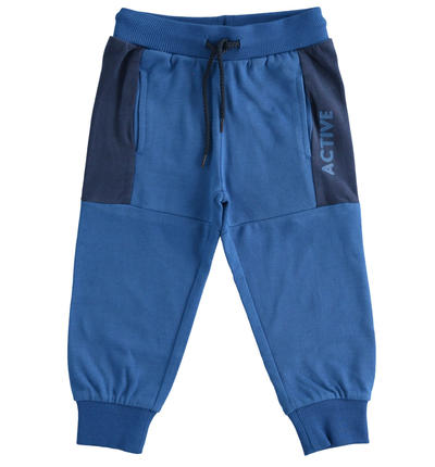 Pantalone bambino con tasche BLU