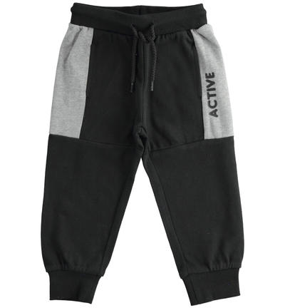 Pantalone bambino con tasche NERO