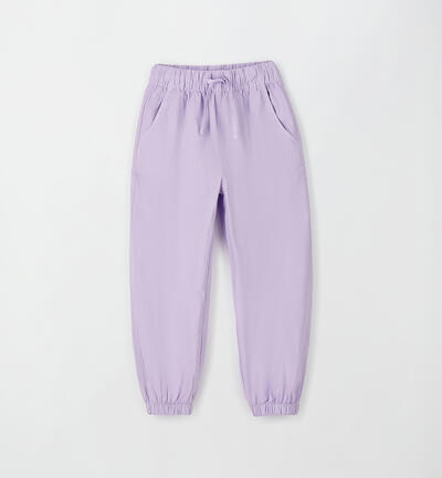 Sarabanda children's trousers VIOLET
