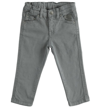 Boy's slim fit trousers GREY