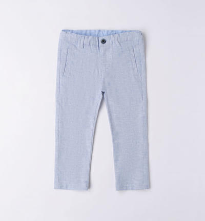 Boys' formal trousers BLUE