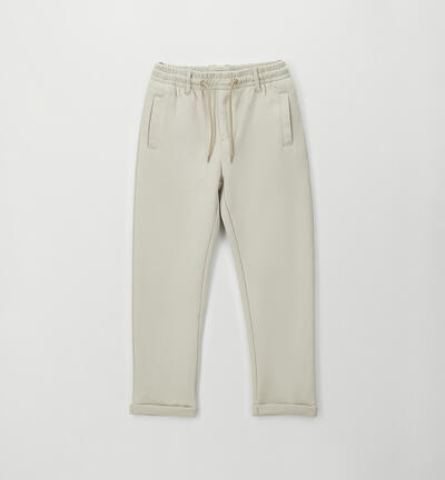 Pantalone cerimonia ragazzo BEIGE