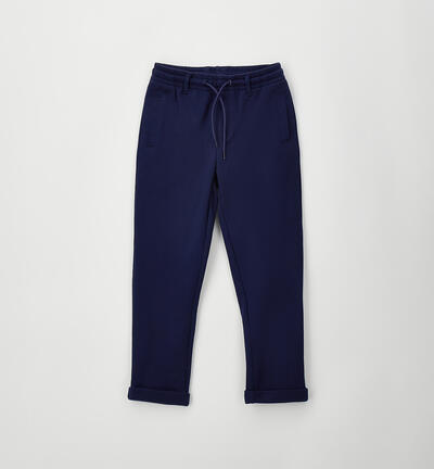 Pantalone cerimonia ragazzo BLU