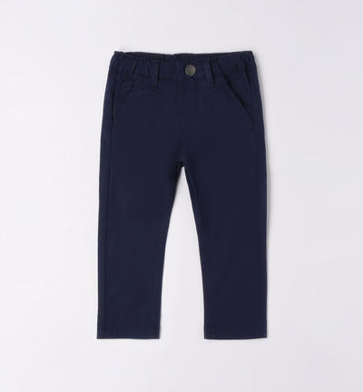 Pantalone classico bambino BLU
