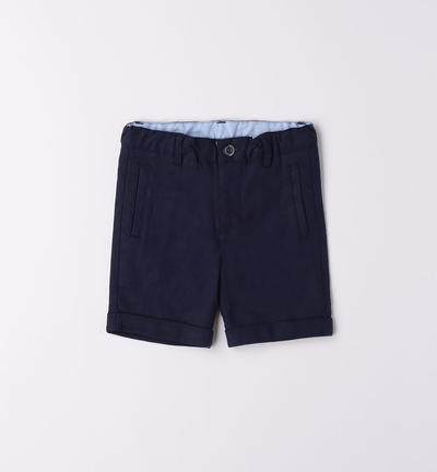 Boys' elegant shorts BLUE