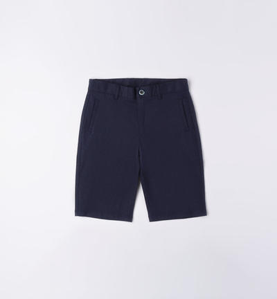 Boys' elegant shorts BLUE