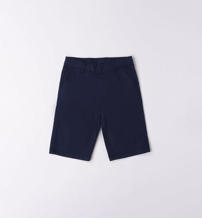 Pantalone corto slim ragazzo BLU