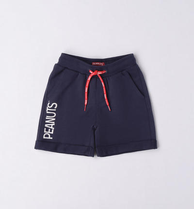 Pantalone corto Snoopy per bambino BLU