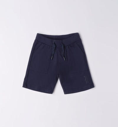 Pantalone corto sportivo bambino BLU