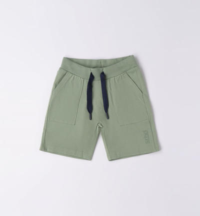 Pantalone corto sportivo bambino VERDE