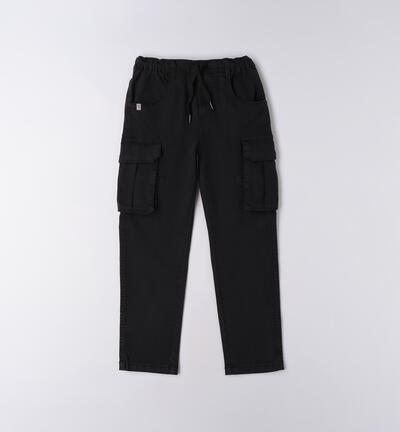 Trousers for boys BLACK