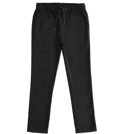 Boy's elegant trousers BLACK