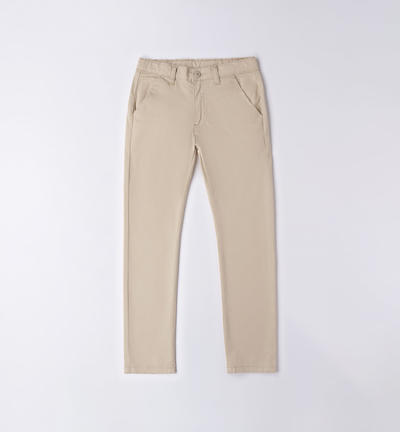 Pantalone lungo ragazzo BEIGE