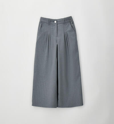 Pantalone palazzo ragazza GRIGIO