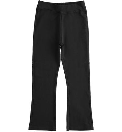 Pantalone ragazza ampio NERO