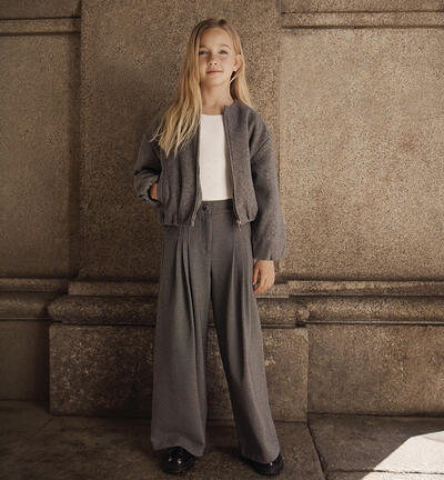 Pantalone ragazza elegante GRIGIO