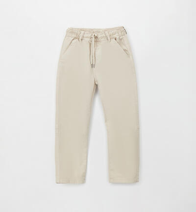 Pantalone ragazzo Sarabanda BEIGE