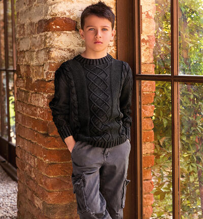 Sarabanda trousers for boys GREY