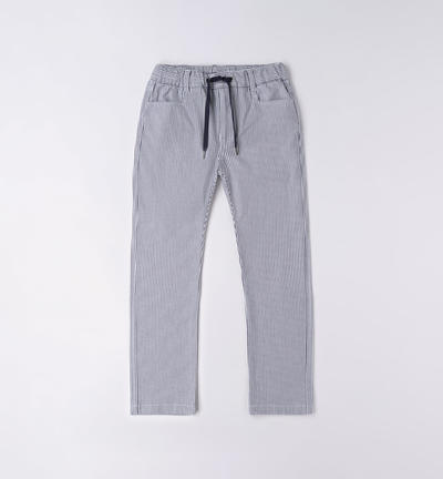 Pantalone regular ragazzo BIANCO