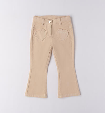 Sarabanda girl's trousers BEIGE