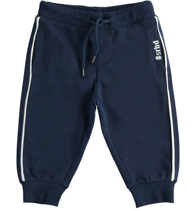 Pantalone sportivo in felpa bambino BLU