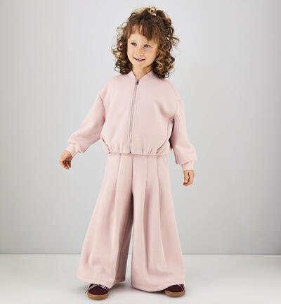 Pantaloni bambina eleganti ROSA