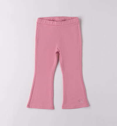 Pantaloni bambina Sarabanda ROSA