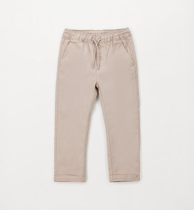 Sarabanda children's trousers BEIGE
