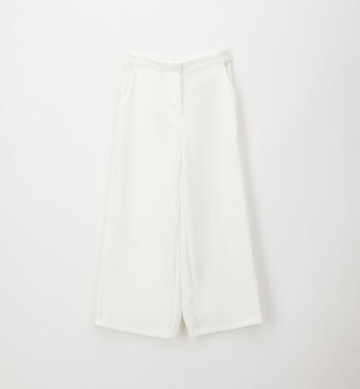 Girl's formal trousers CREAM