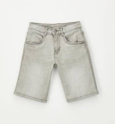 Boy's denim shorts BLUE