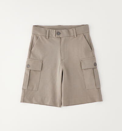 Pantaloni corti per ragazzo GRIGIO