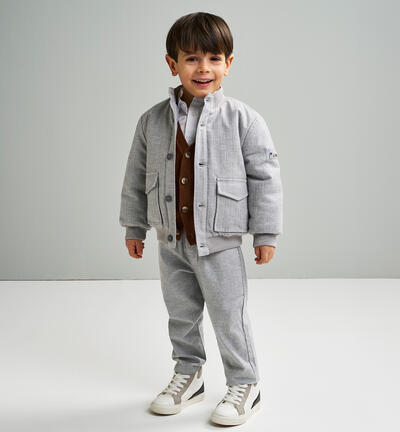 Pantaloni da bambino GRIGIO