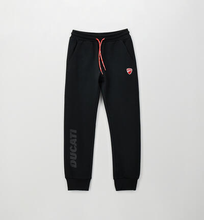 Ducati trousers for boys BLACK