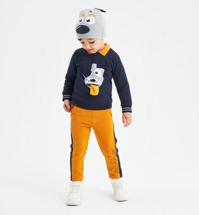 Boy's fleece pants YELLOW