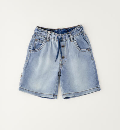 Children's short jeans BLUE