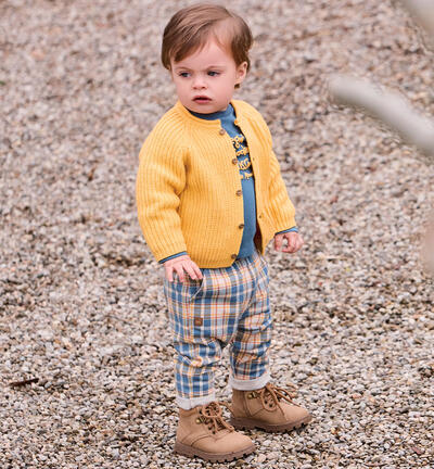 Baby fleece trousers BEIGE