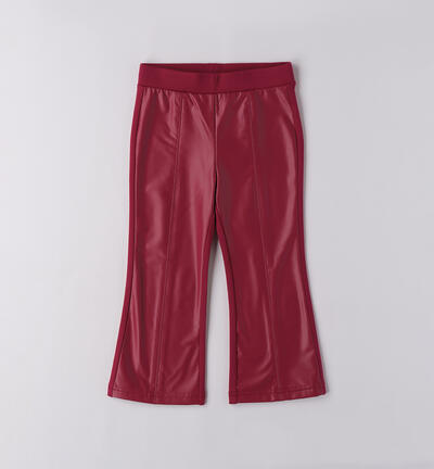Trousers for girls RED