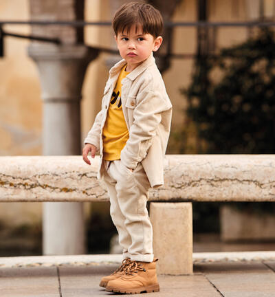 Pantaloni per bambino BEIGE
